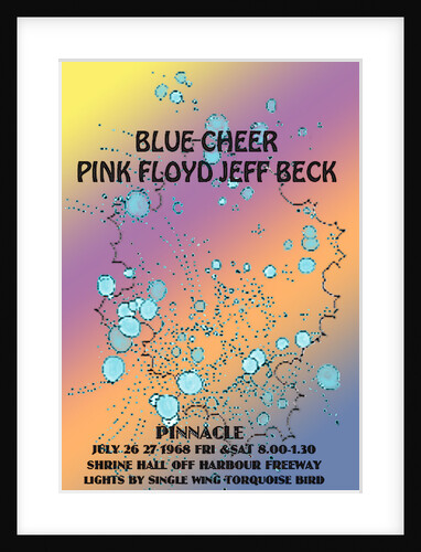 Pink Floyd Bubbles Poster by Rokpool